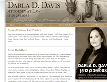 Tablet Screenshot of darlalaw.com